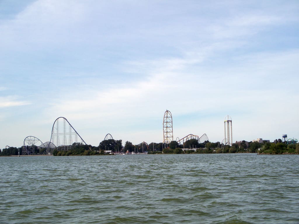 Cedar Point Skyline, from Flickr user Andrew 94