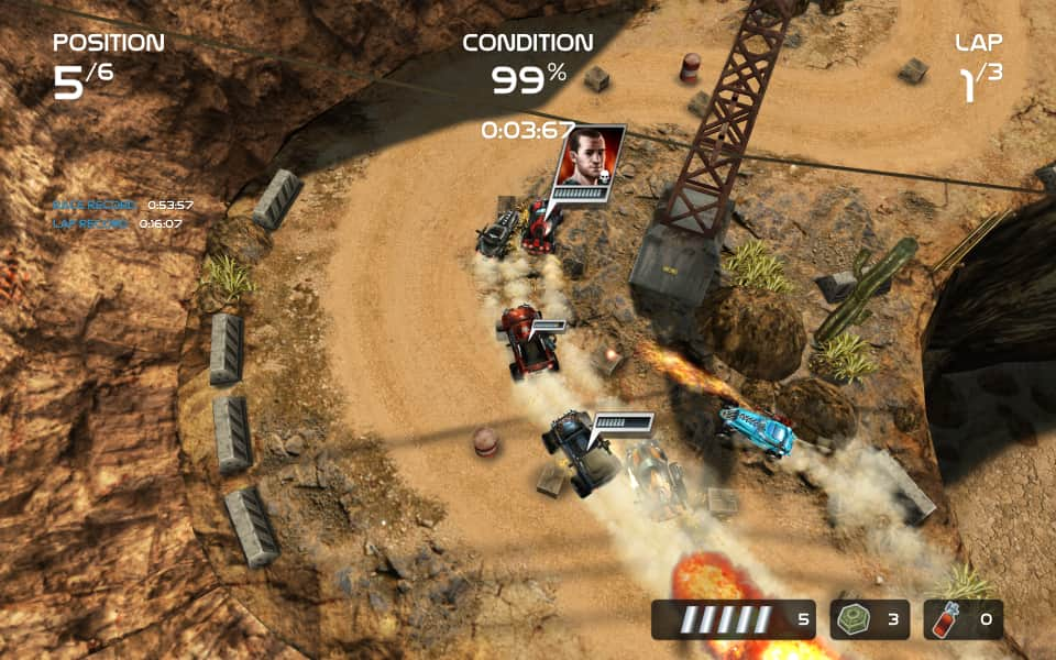 Death Rally (from 2012) screenshot