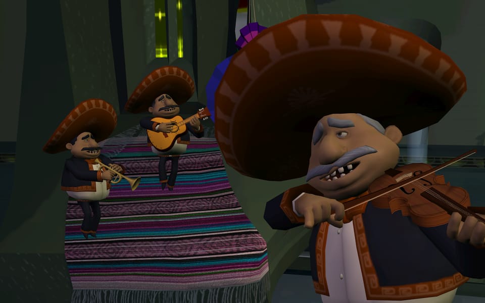 Screenshot of the Mariachis.