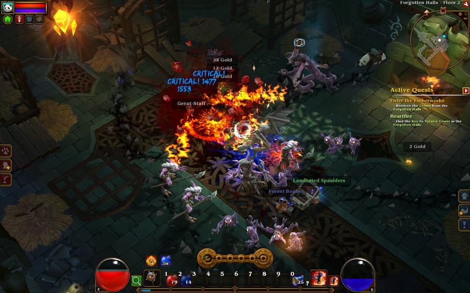 Screenshot of Torchlight II.