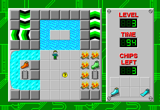 Screenshot of Chip's Challenge