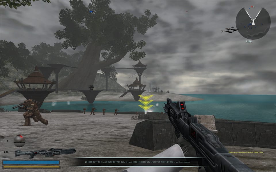 Screenshot of a battle on Kashik