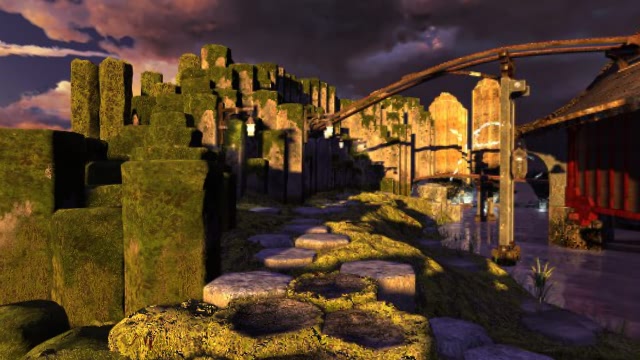 Screenshot of Myst 3: Exile, in Amateria