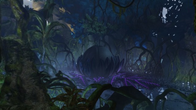 Screenshot of Myst 3: Exile, in Edanna