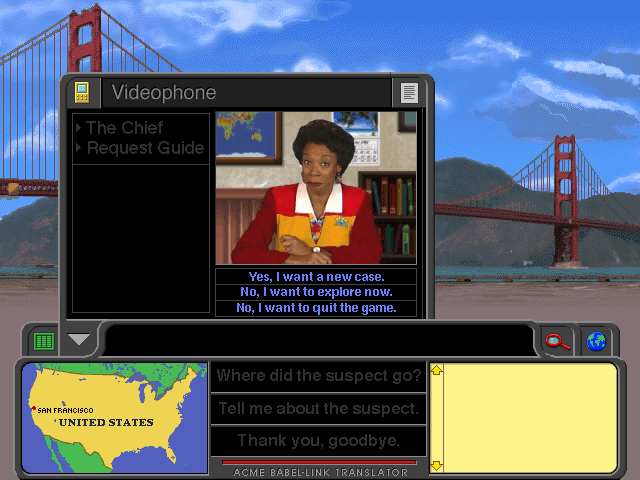 Screenshot of The Chief, played by Lynne Thigpen